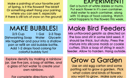 Kids Spring Activities Jar