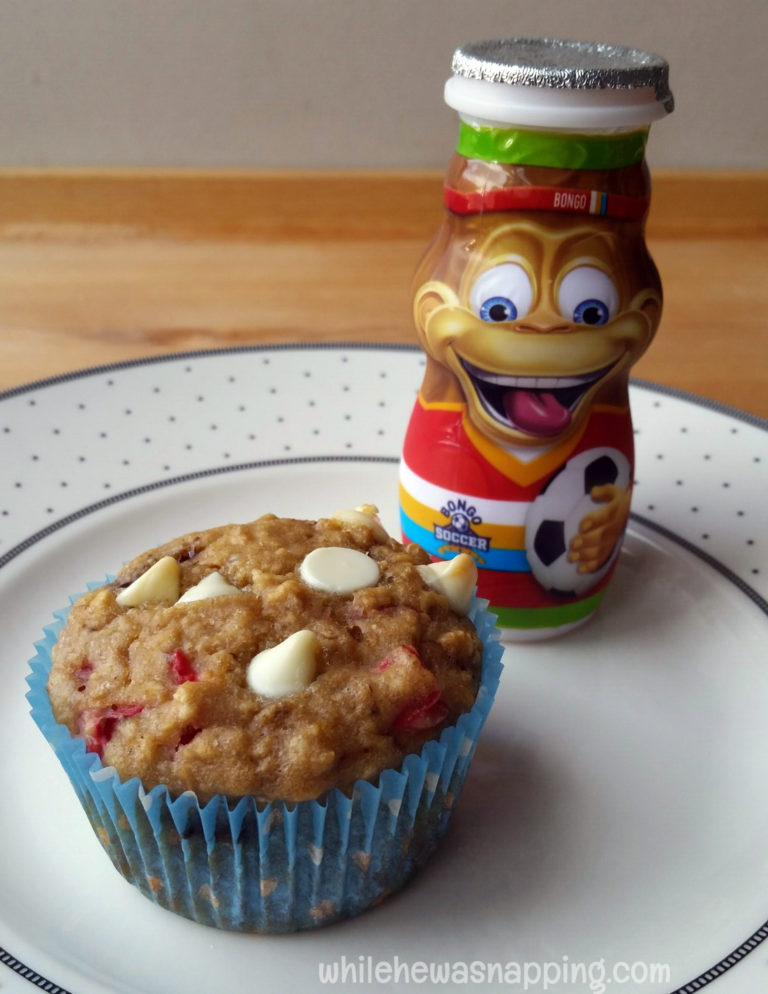 Chocolate Chunk Strawberry Banana Muffins to Help Fuel Their Adventures ...