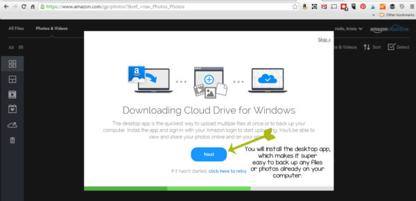 Save Your Memories with Amazon Cloud Drive | While He Was Napping