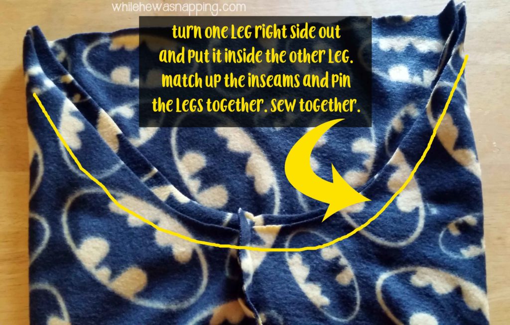 5 Seam Pajama Pants No Pattern Needed! While He Was Napping