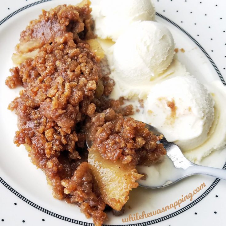 20 Minute Prep Apple Crisp