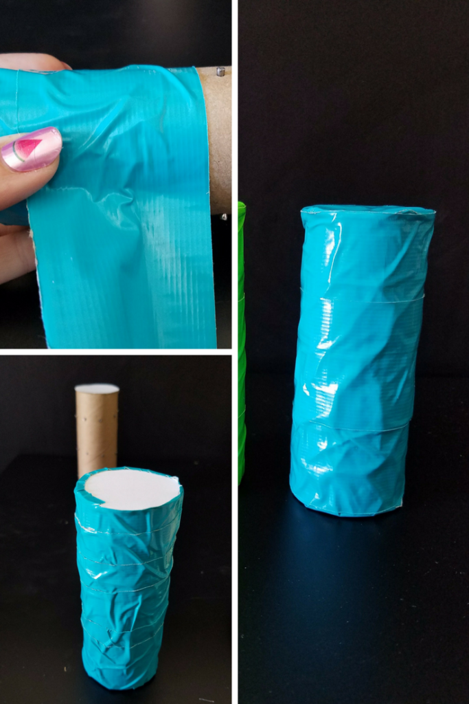 DIY Rain Stick Noise Maker for kids While He Was Napping